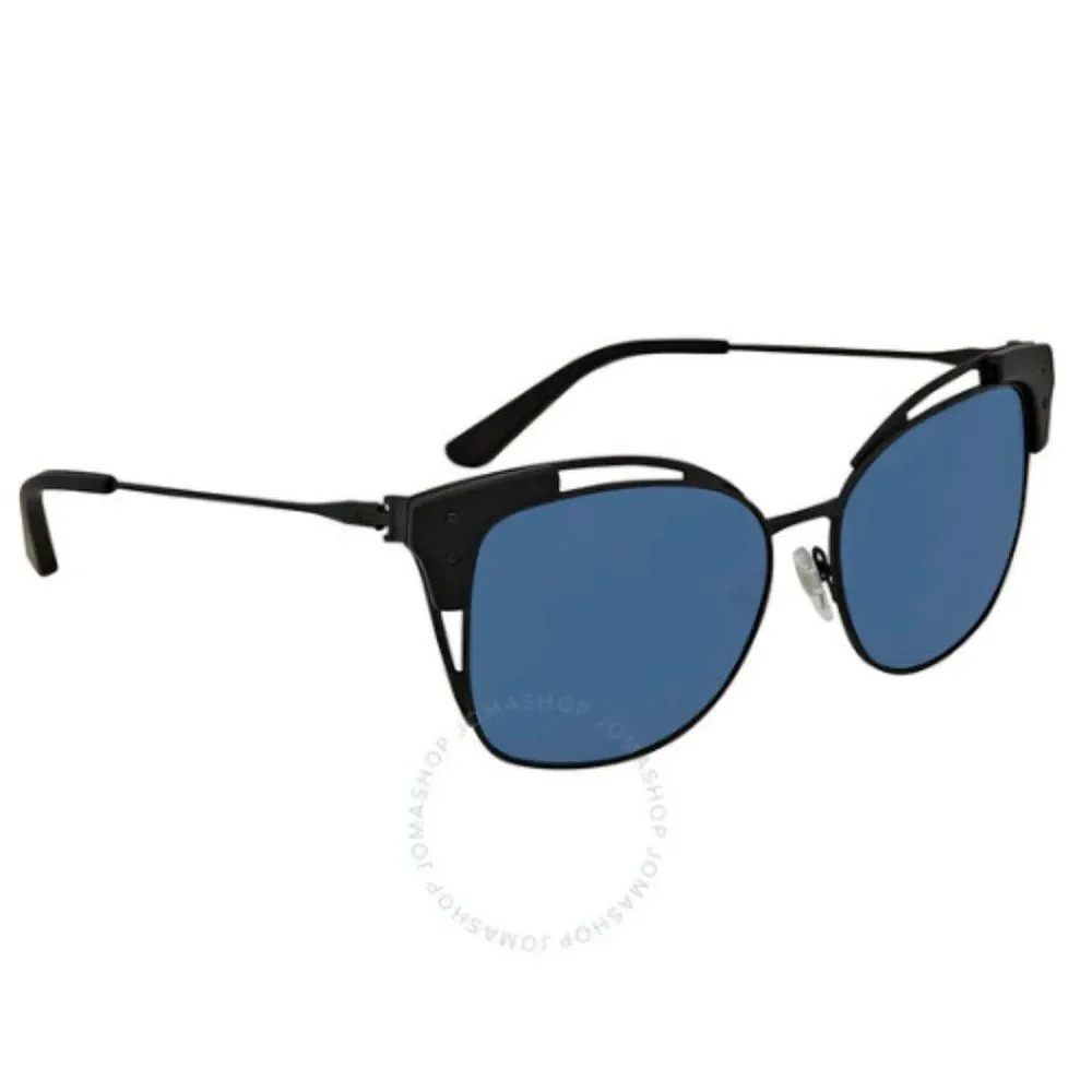 Tory Burch Women's Matte Black Cat Eye Sunglasses TY 6049